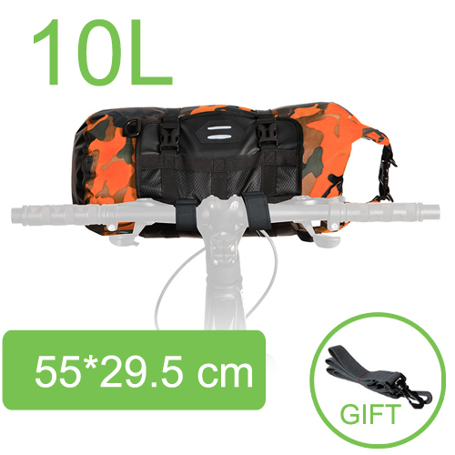 Bike Bicycle Bag 2 IN 1 Waterproof Large Capacity 3L/7L/10L/15L/20L MTB Road Handlebar Front Bag Pouch Pannier Bike Accessories