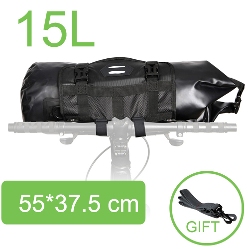 Bike Bicycle Bag 2 IN 1 Waterproof Large Capacity 3L/7L/10L/15L/20L MTB Road Handlebar Front Bag Pouch Pannier Bike Accessories